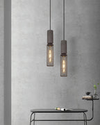 Minimalist Industrial Cylindrical Design Ceiling Pendant Light