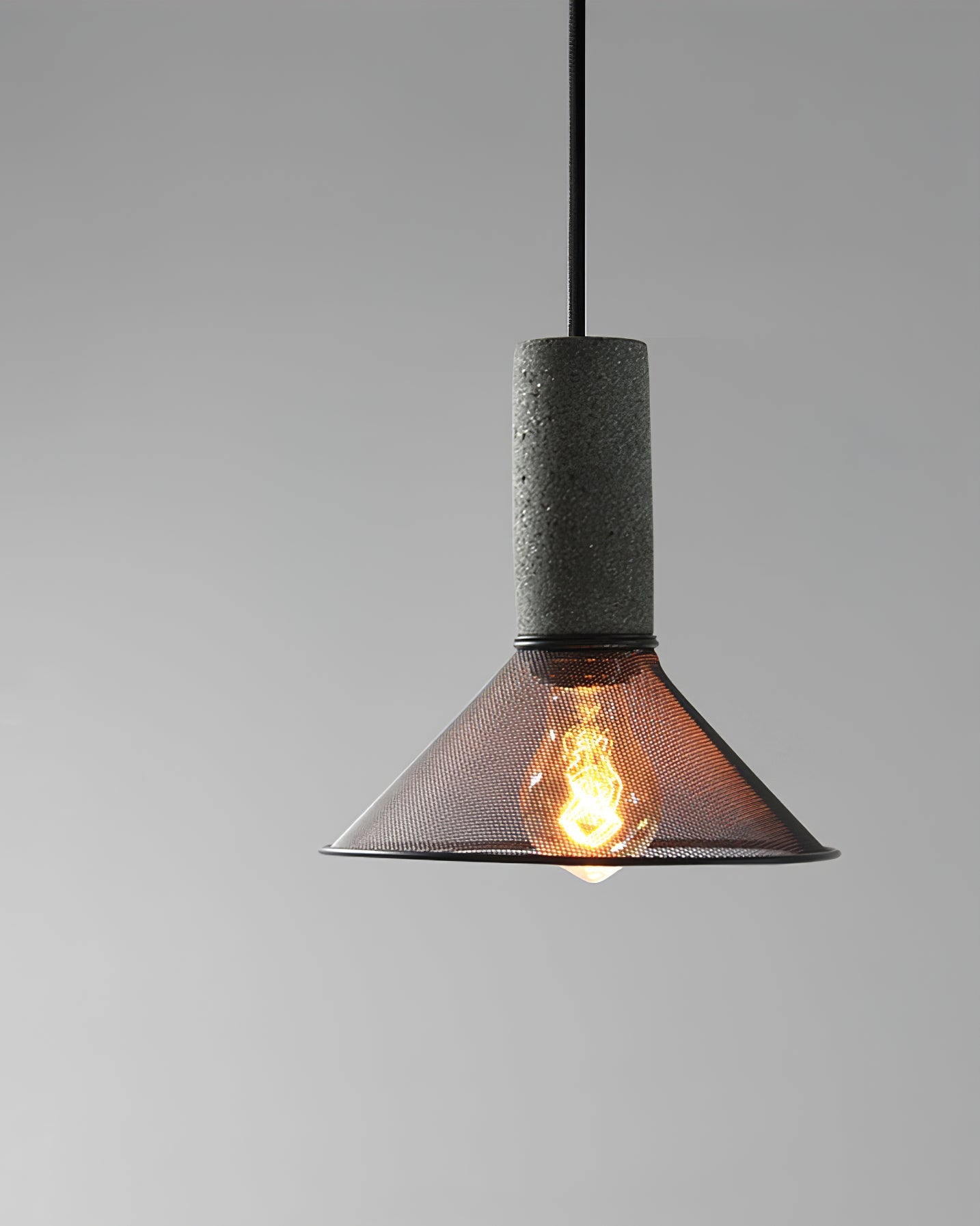 Minimalist Industrial Cylindrical Design Ceiling Pendant Light