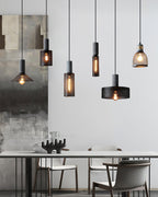Minimalist Industrial Cylindrical Design Ceiling Pendant Light