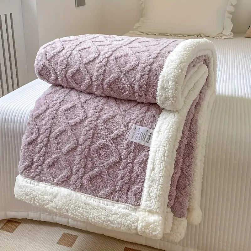 CozySherpa: Kuscheldecke aus Sherpa Fleece – Weiche Wohnzimmer Decke für Sofa & Bett - Image 11