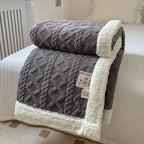 CozySherpa: Kuscheldecke aus Sherpa Fleece – Weiche Wohnzimmer Decke für Sofa & Bett - Image 3