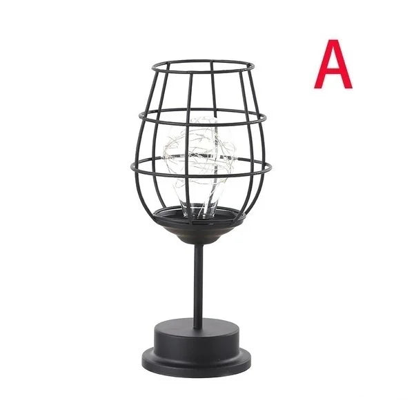 Vintage Hollow Design Retro Lamp