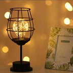 Vintage Hollow Design Retro Lamp