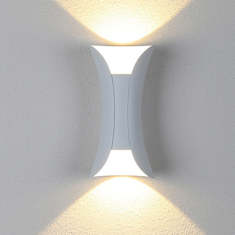 Curvion: Gebogene LED Außenwandleuchte – Wetterfeste Wandlampe für Garten & Terrasse - Image 2