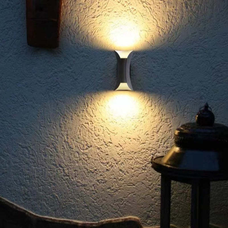 Curvion: Gebogene LED Außenwandleuchte – Wetterfeste Wandlampe für Garten & Terrasse - Image 5