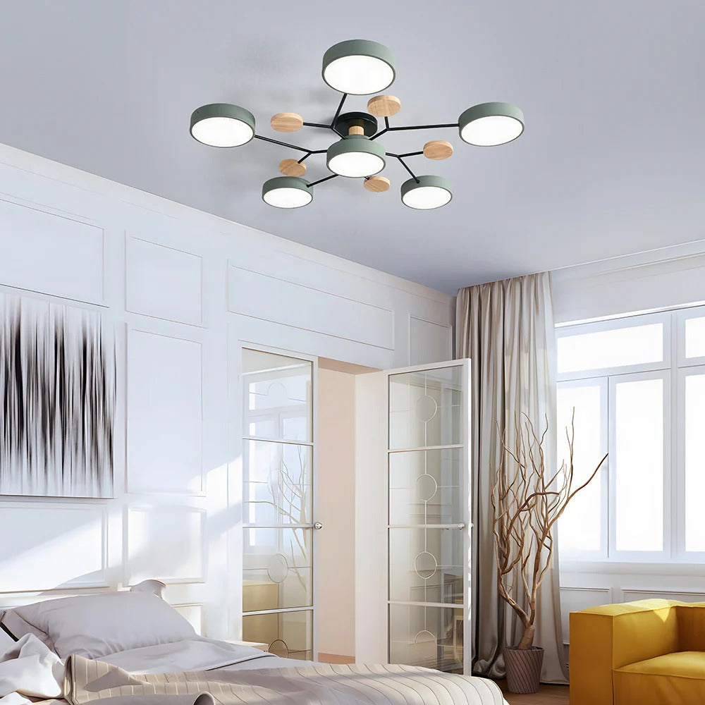 Modern Ceiling Light LED Flush Mount Bright Contemporary Fixture