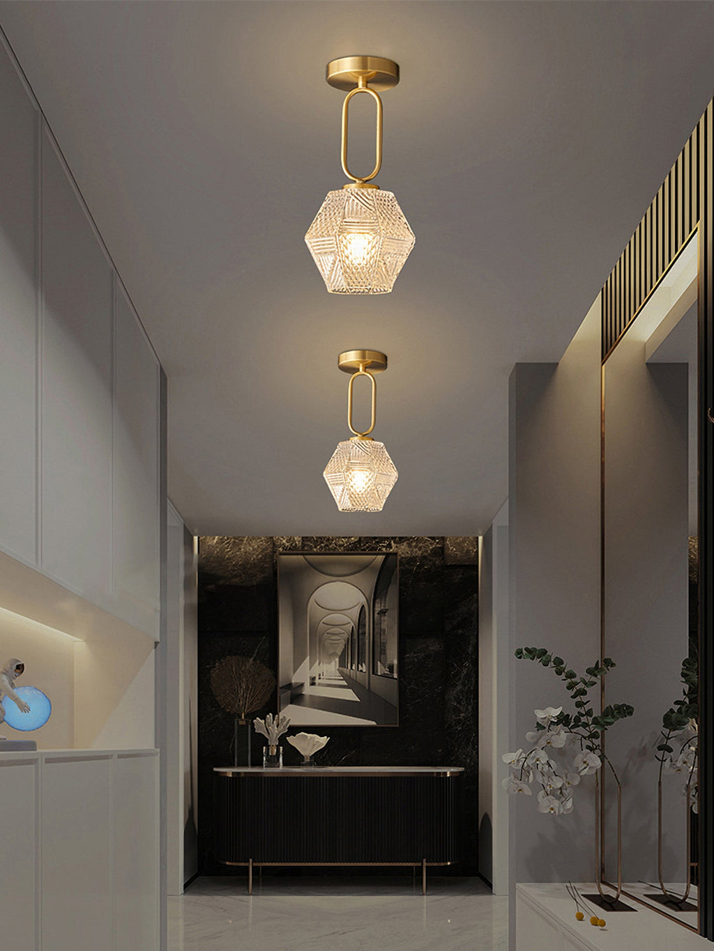 Orion Diamond Ceiling Light
