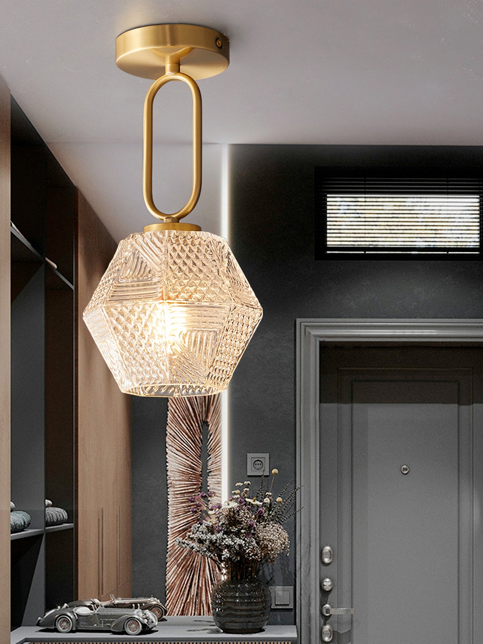 Orion Diamond Ceiling Light