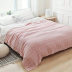 Diamond Dot Comfort Cotton Blanket - Image 2