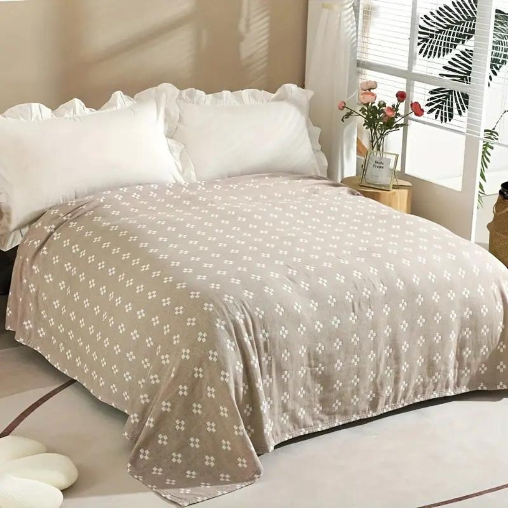 Diamond Dot Comfort Cotton Blanket - Image 3