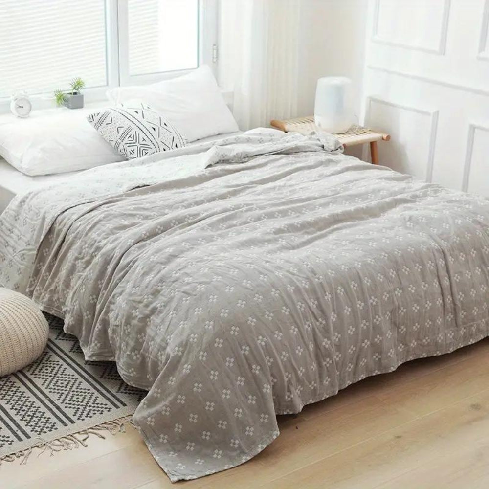 Diamond Dot Comfort Cotton Blanket - Image 4