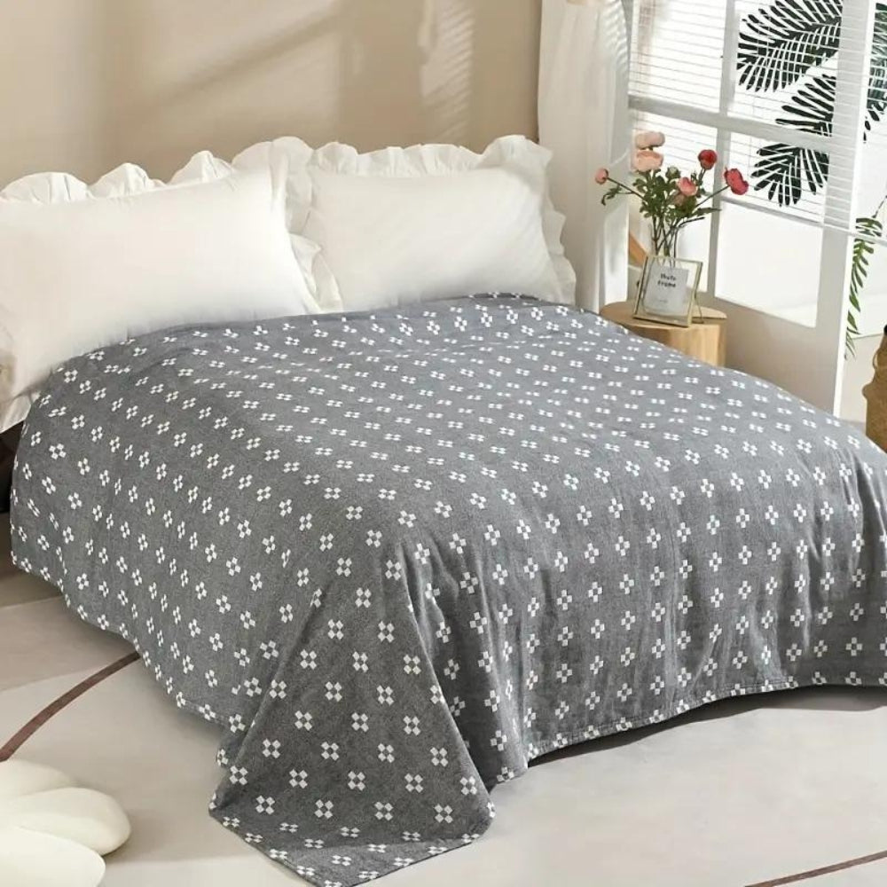 Diamond Dot Comfort Cotton Blanket - Image 5
