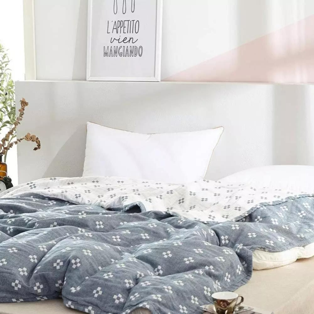 Diamond Dot Comfort Cotton Blanket - Image 6