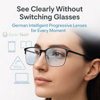 Photochromic Progressive Glasses with SOS‑Free Comfort
