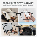 Photochromic Progressive Glasses with SOS‑Free Comfort