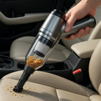 Car Vacuum Cleaner Powerful Compact Cordless Cleaner with Attachments