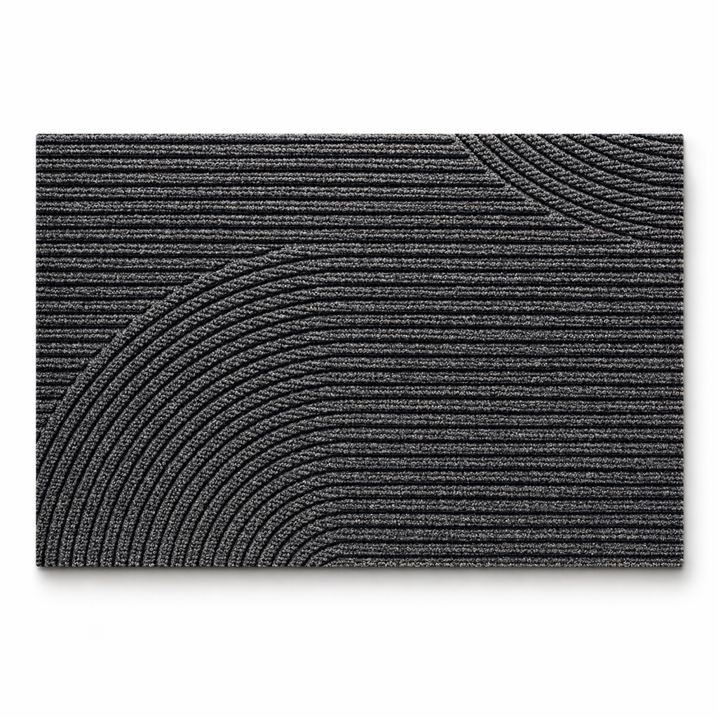 Non Slip Door Mat Indoor Outdoor Dirt Trap Modern Entry Mat - Image 5