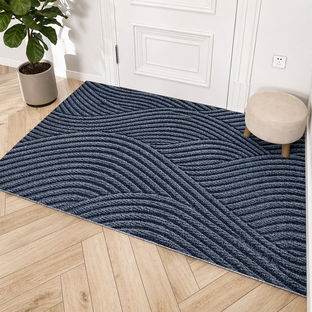 Non Slip Door Mat Indoor Outdoor Dirt Trap Modern Entry Mat - Image 6