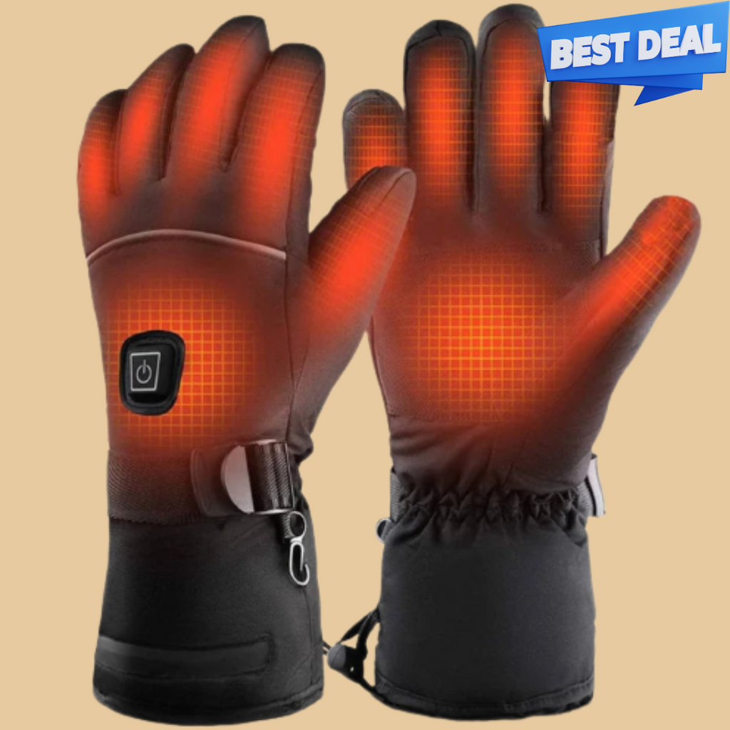 Adjustable Warming Gloves with Quick Heat Function