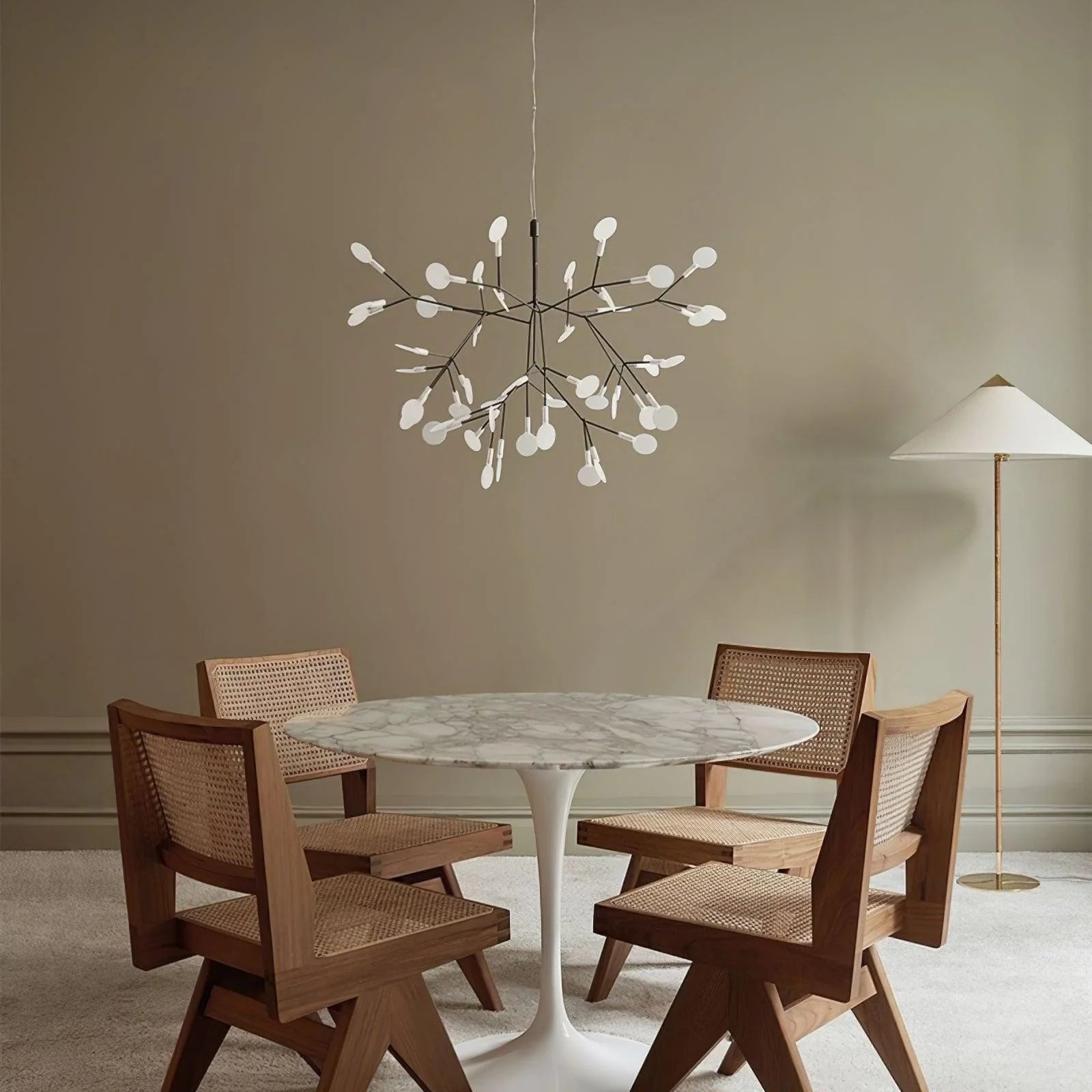 Elaris: Moderner Sputnik-Kronleuchter mit Glühwürmchen-Optik – für Esszimmer & Wohnzimmer - Image 16