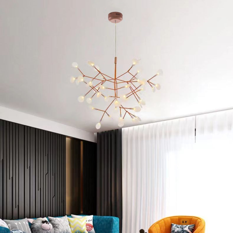 Elaris: Moderner Sputnik-Kronleuchter mit Glühwürmchen-Optik – für Esszimmer & Wohnzimmer - Image 6