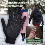 Electric Waterproof Heated Winter Gloves for Extreme Cold
