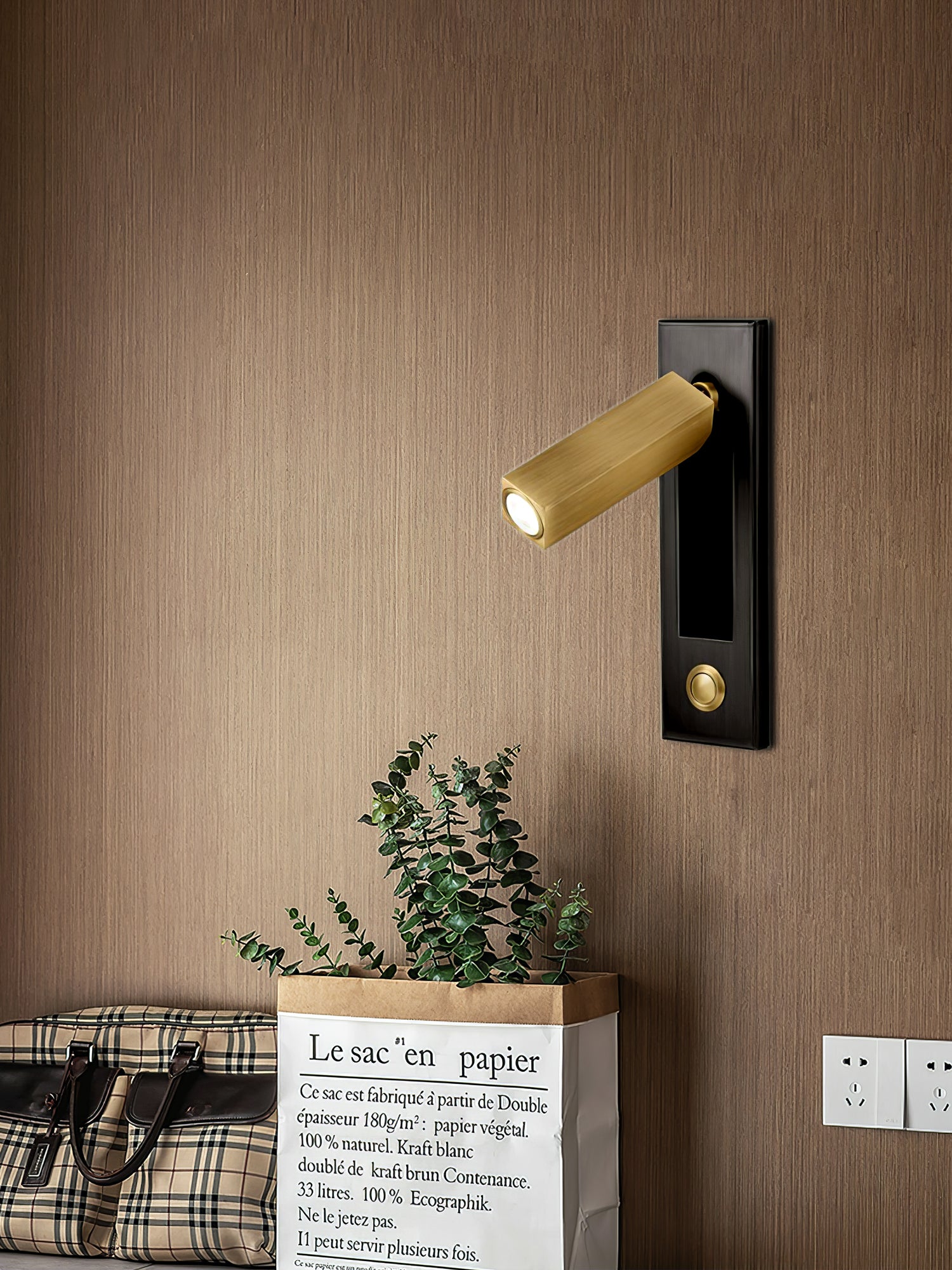Embedded Bedside Plug-in Sconce - Image 61