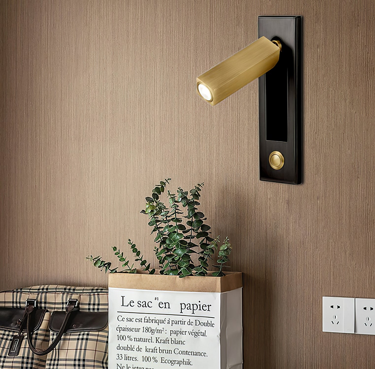 Embedded Bedside Plug-in Sconce - Image 21