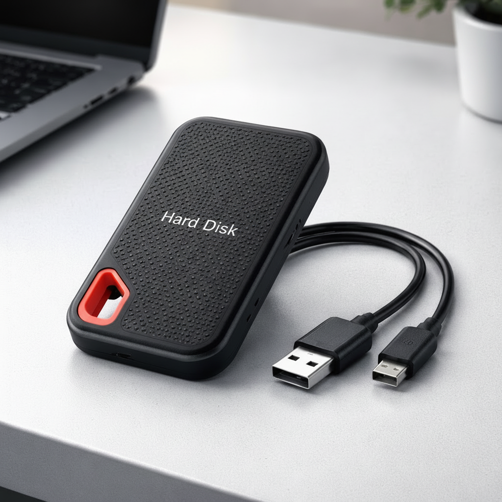 Portable SSD External Solid State Drive USB C Slim Backup Storage - Image 5