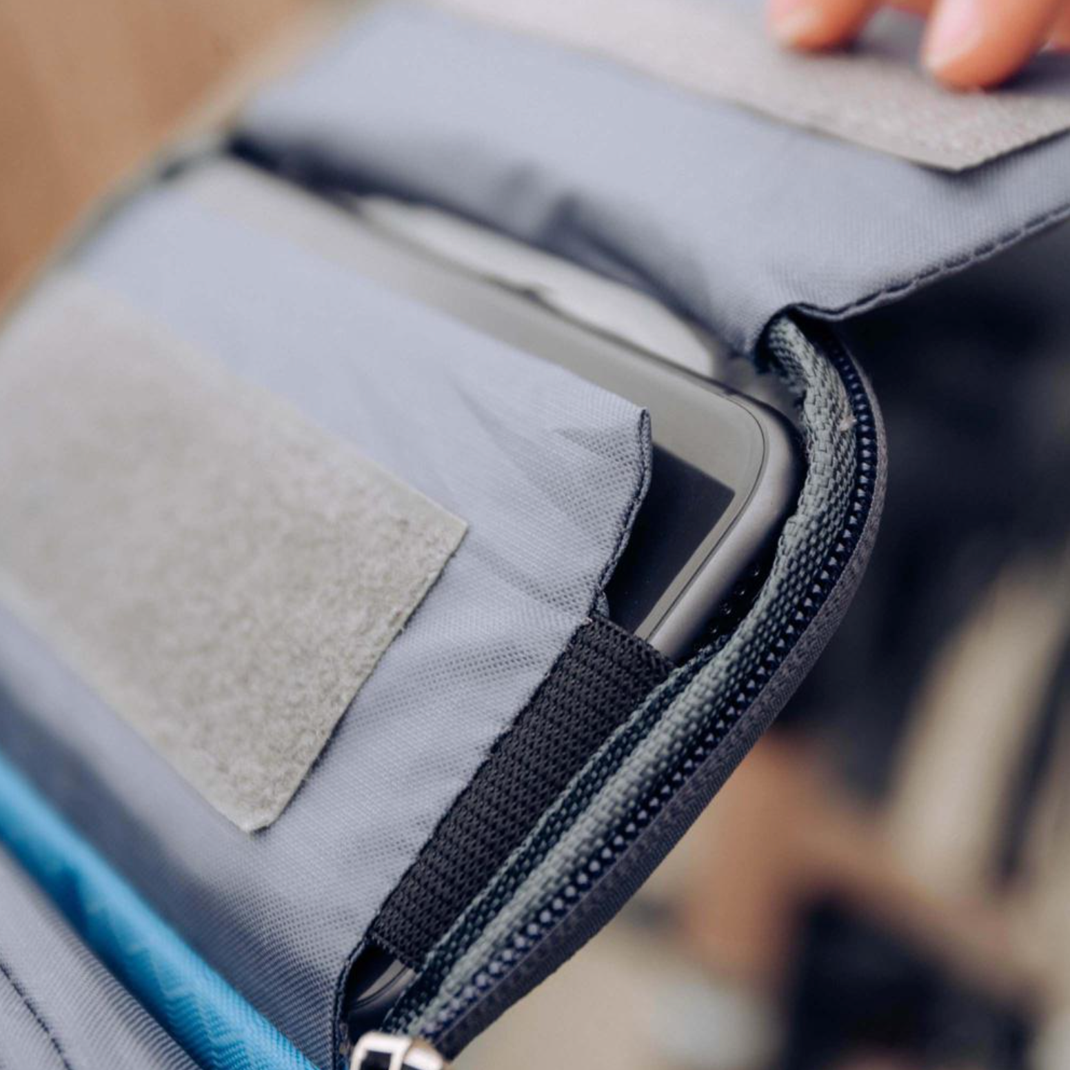 Bicycle Handlebar Phone Storage Bag Secure On-Bike Access