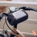 Bicycle Handlebar Phone Storage Bag Secure On-Bike Access