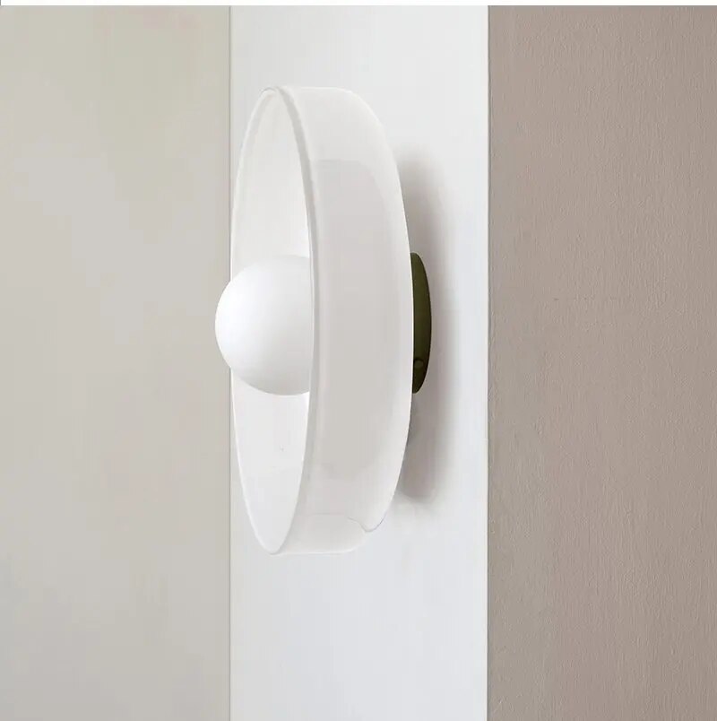 FjordLumen: Glas Deckenleuchte – Schlichtes Skandinavisches Design & Sanftes LED Licht - Image 8
