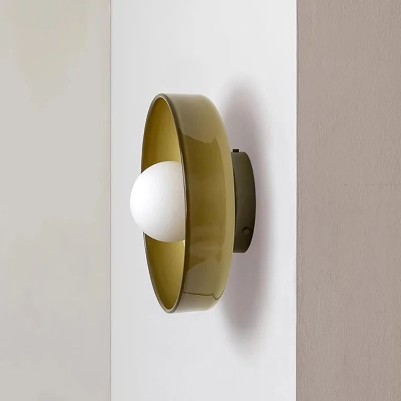 FjordLumen: Glas Deckenleuchte – Schlichtes Skandinavisches Design & Sanftes LED Licht - Image 9