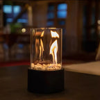 FlammaGlow: Tragbare Bioethanol Tischfeuerstelle – Rauchfreies Deko Feuer für Innen & Außen - Image 6