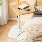FlexivoLift: Höhenverstellbarer Beistelltisch mit Holzplatte & stabilem Metallgestell – für Wohnzimmer & Schlafzimmer - Image 11