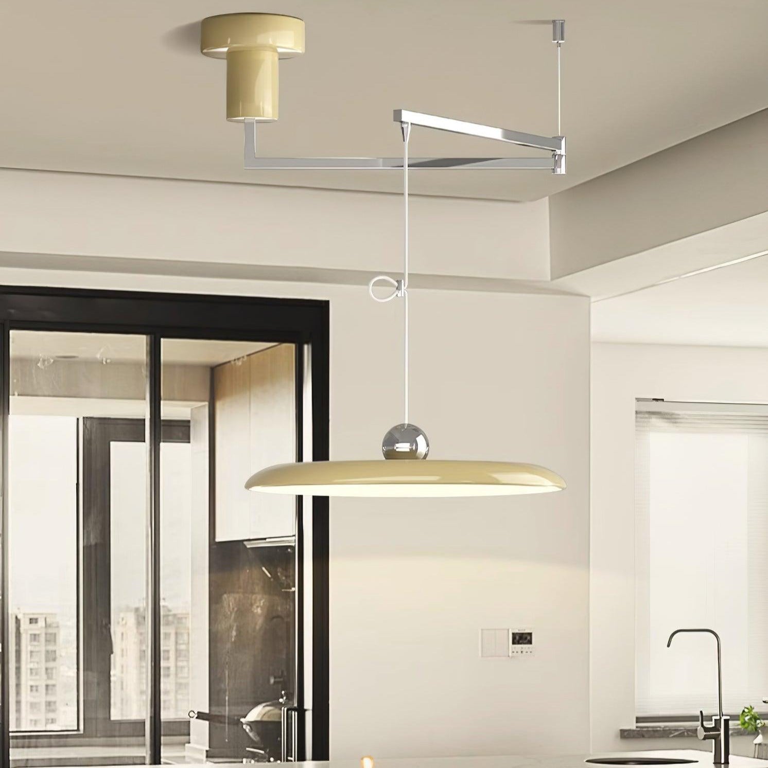 Fluxa: Höhenverstellbare LED-Pendelleuchte aus Metall – für Küche & Esszimmer - Image 12