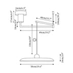 Fluxa: Höhenverstellbare LED-Pendelleuchte aus Metall – für Küche & Esszimmer - Image 5