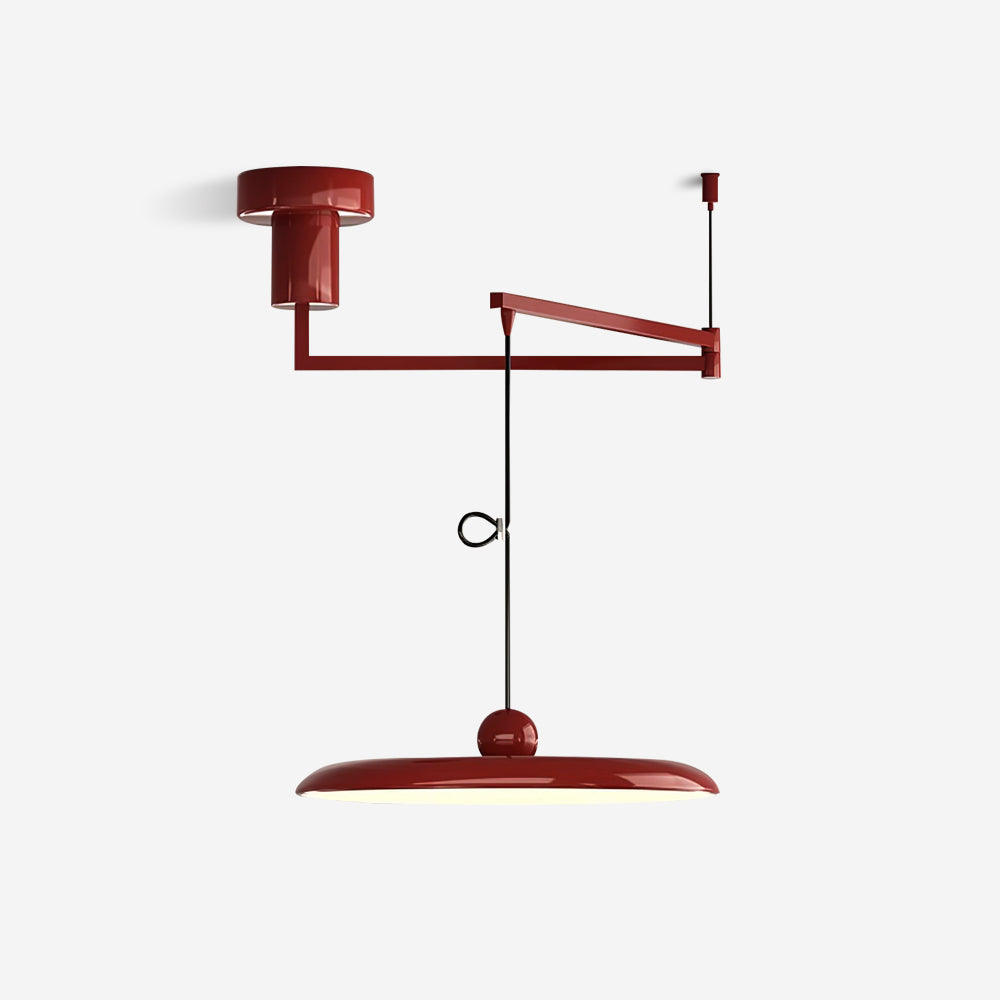 Fluxa: Höhenverstellbare LED-Pendelleuchte aus Metall – für Küche & Esszimmer