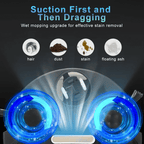 Robot Vacuum Cleaner with Mopping Function and Smart Navigation