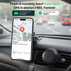 Compact Car Tracker with 24/7 Security & App Control