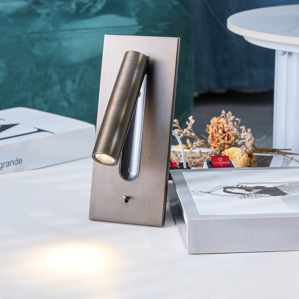 Folded Back Bedside Wall Lamp - Image 6