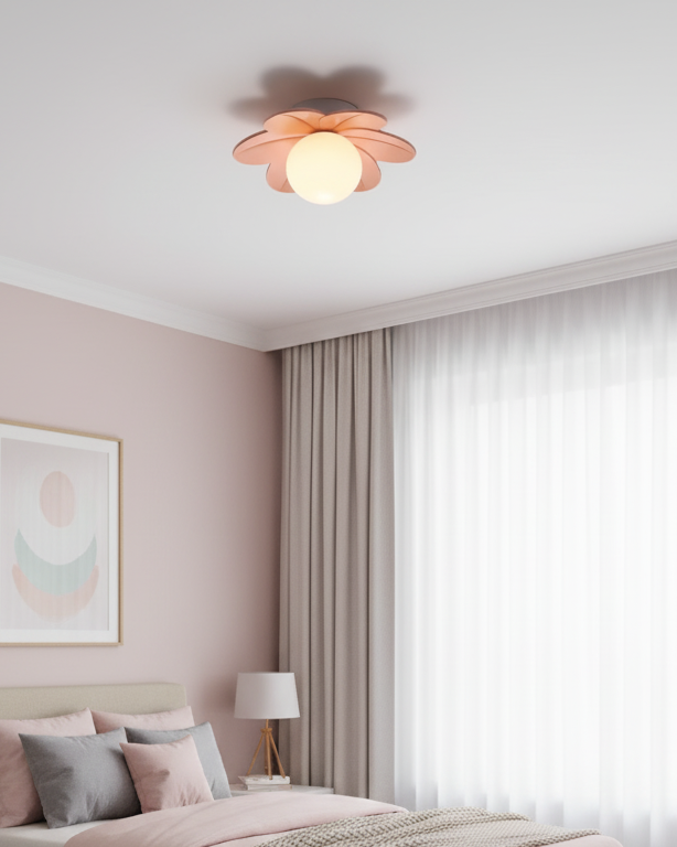 Floral Ceiling Lights for Playful Elegance