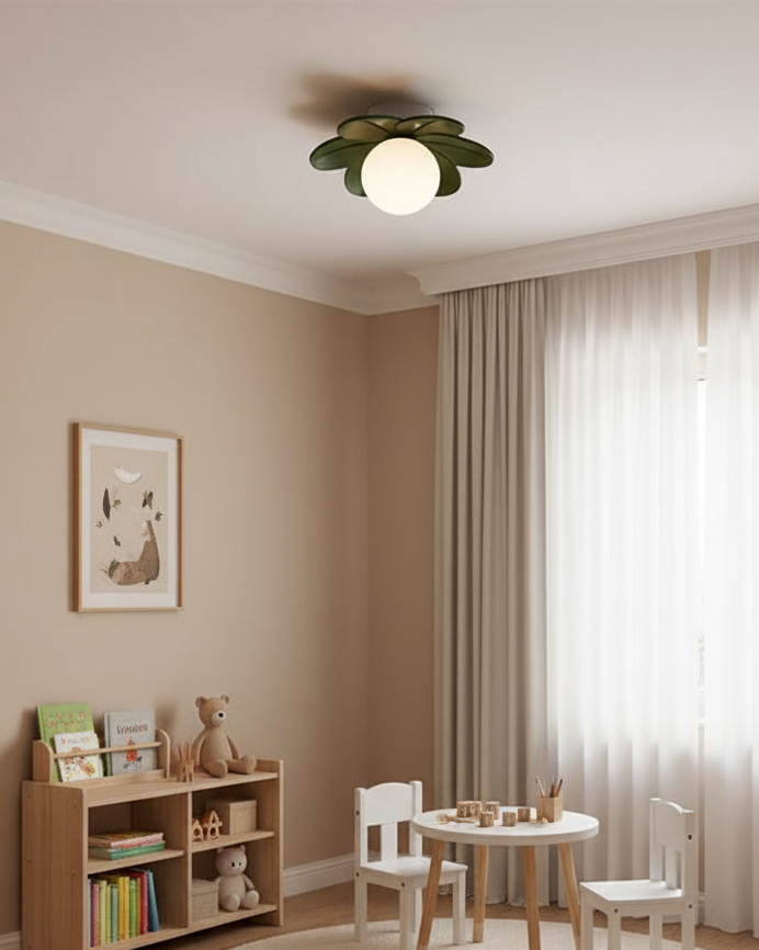 Floral Ceiling Lights for Playful Elegance
