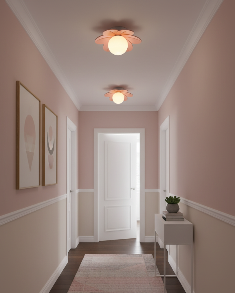 Floral Ceiling Lights for Playful Elegance