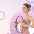 Pilates Ring Non-Slip Full-Body Toning Resistance Circle Thighs Arms