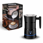Electric Milk Frother Steamer Stainless Steel Hot Cold Foam Maker