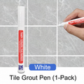 Waterproof Grout Pen White Mold Resistant Tile Marker Restorer