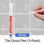 Waterproof Grout Pen White Mold Resistant Tile Marker Restorer