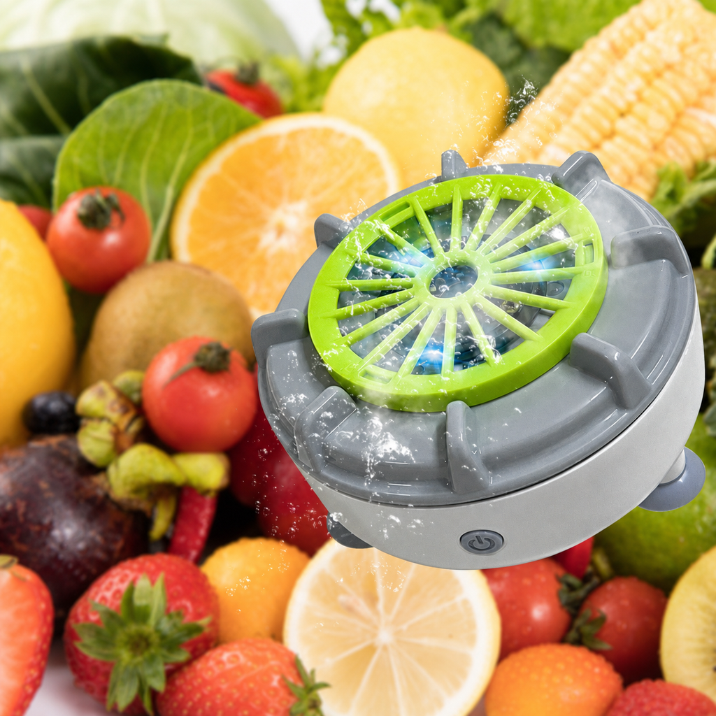 Portable Fruit Vegetable Washer USB Rechargeable Produce Cleaner Machine