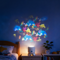 Ocean Wave LED Projector Light Rotating Night Light Bedroom Ceiling Mood Lamp